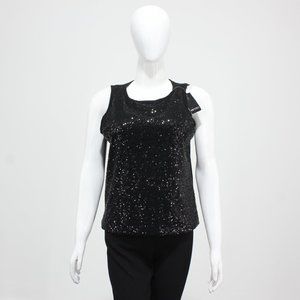 Esmara Women Black Sequinned Top